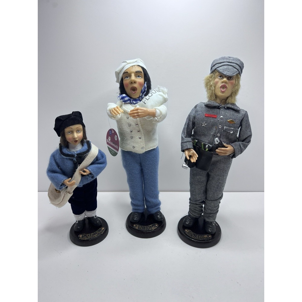 Vintage Carolers Richard Baker Roger Technician Andrew Messenger Set